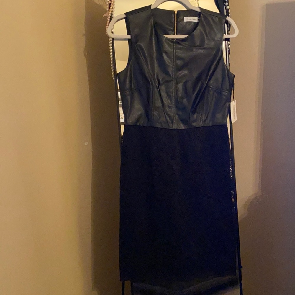Black Calvin Klein dress